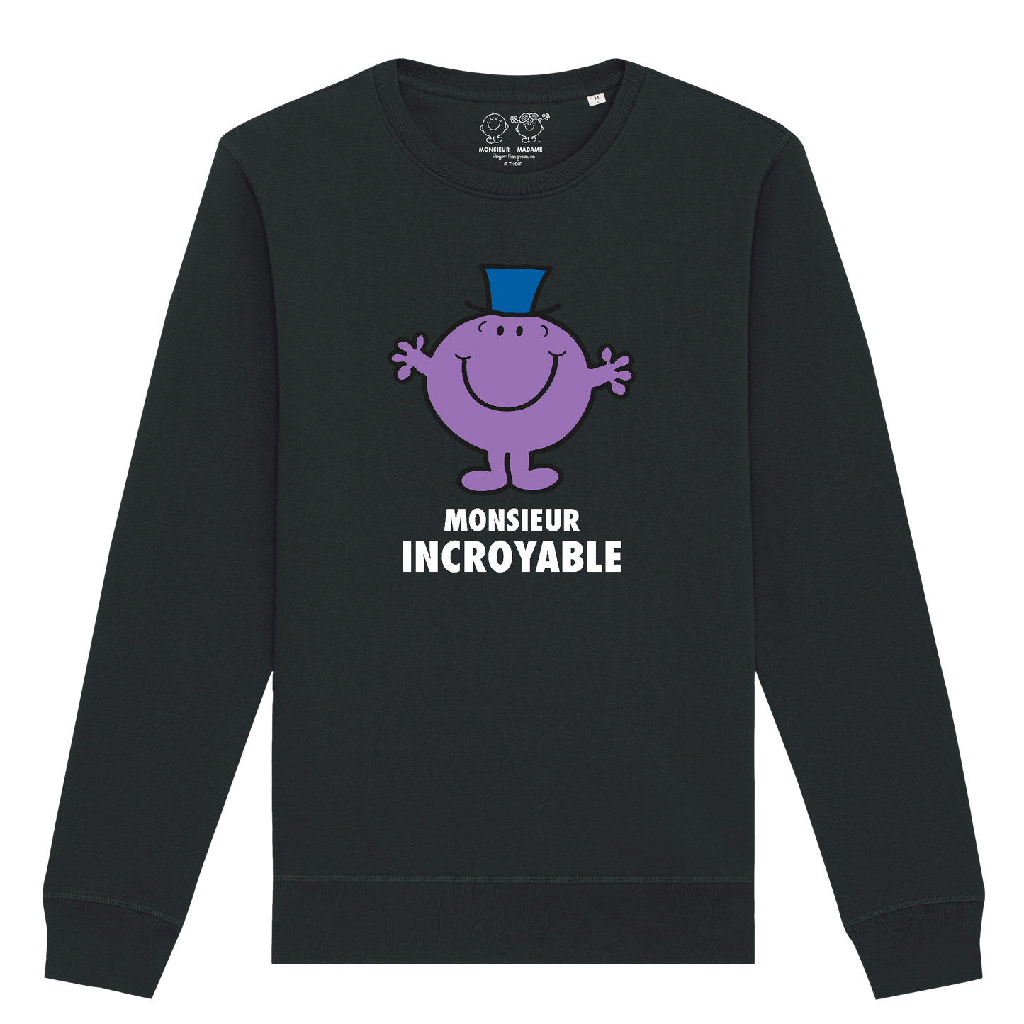 Sweatshirt Homme Monsieur Incroyable Monsieur Madame