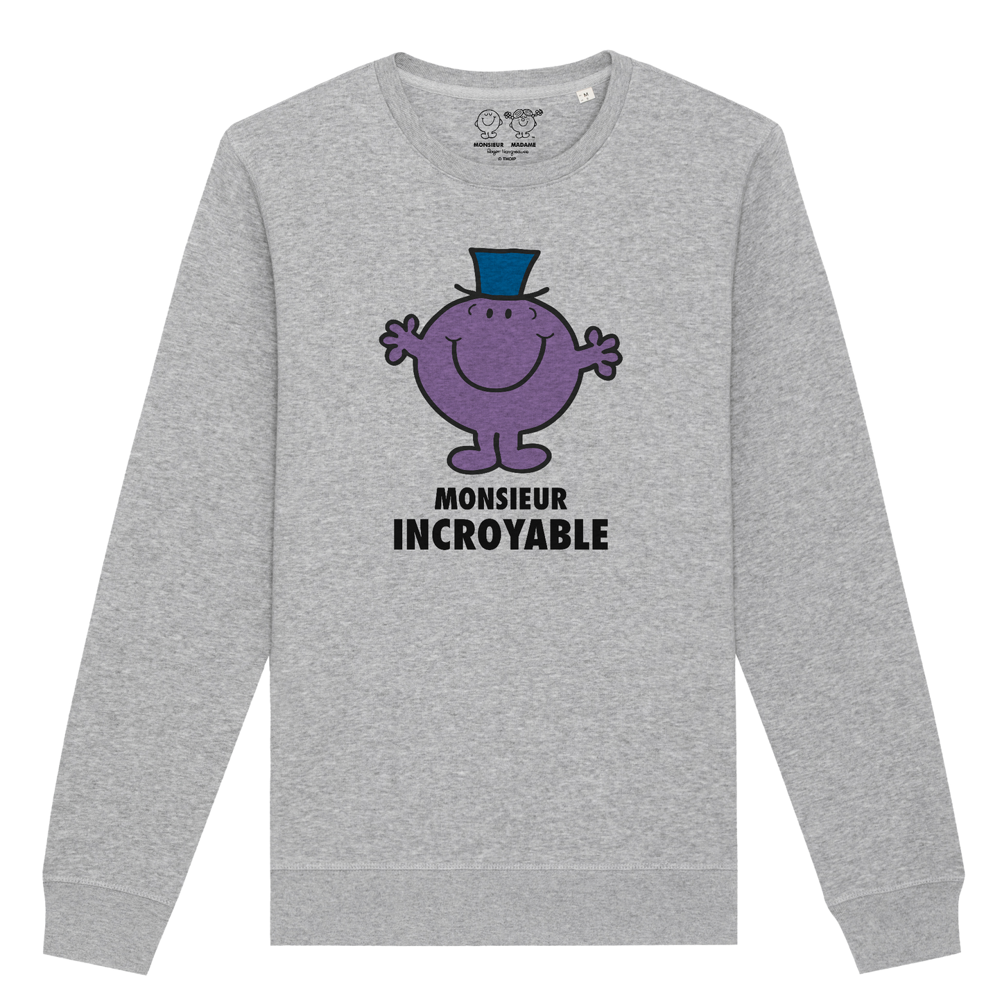 Sweatshirt Homme Monsieur Incroyable Monsieur Madame