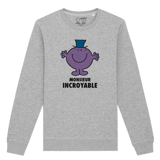 Sweatshirt Homme Monsieur Incroyable Monsieur Madame