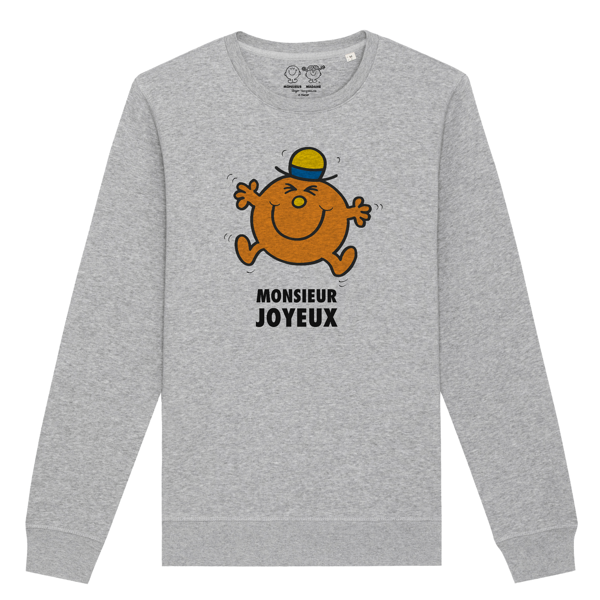 Sweatshirt Homme Monsieur Joyeux Monsieur Madame