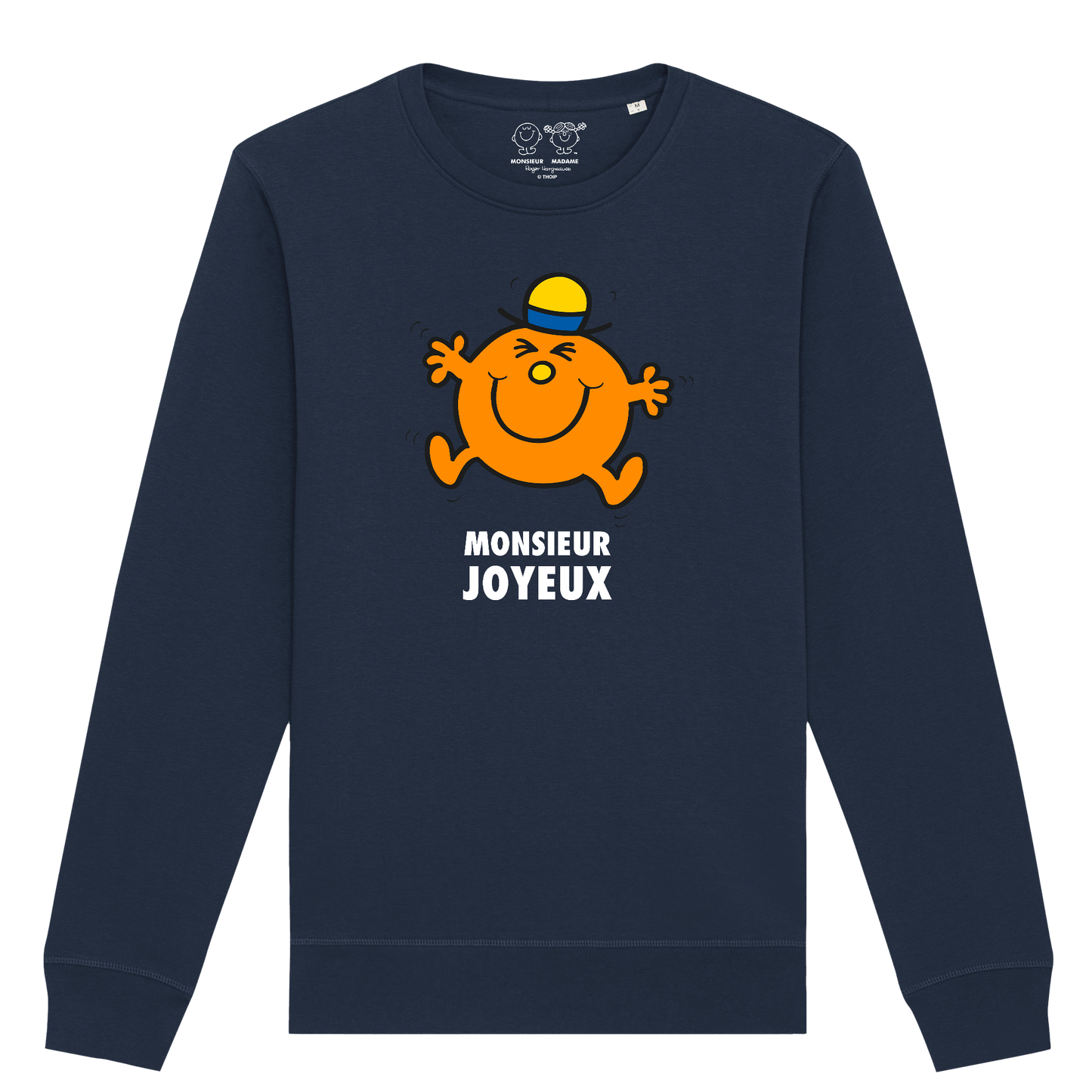 Sweatshirt Homme Monsieur Joyeux Monsieur Madame