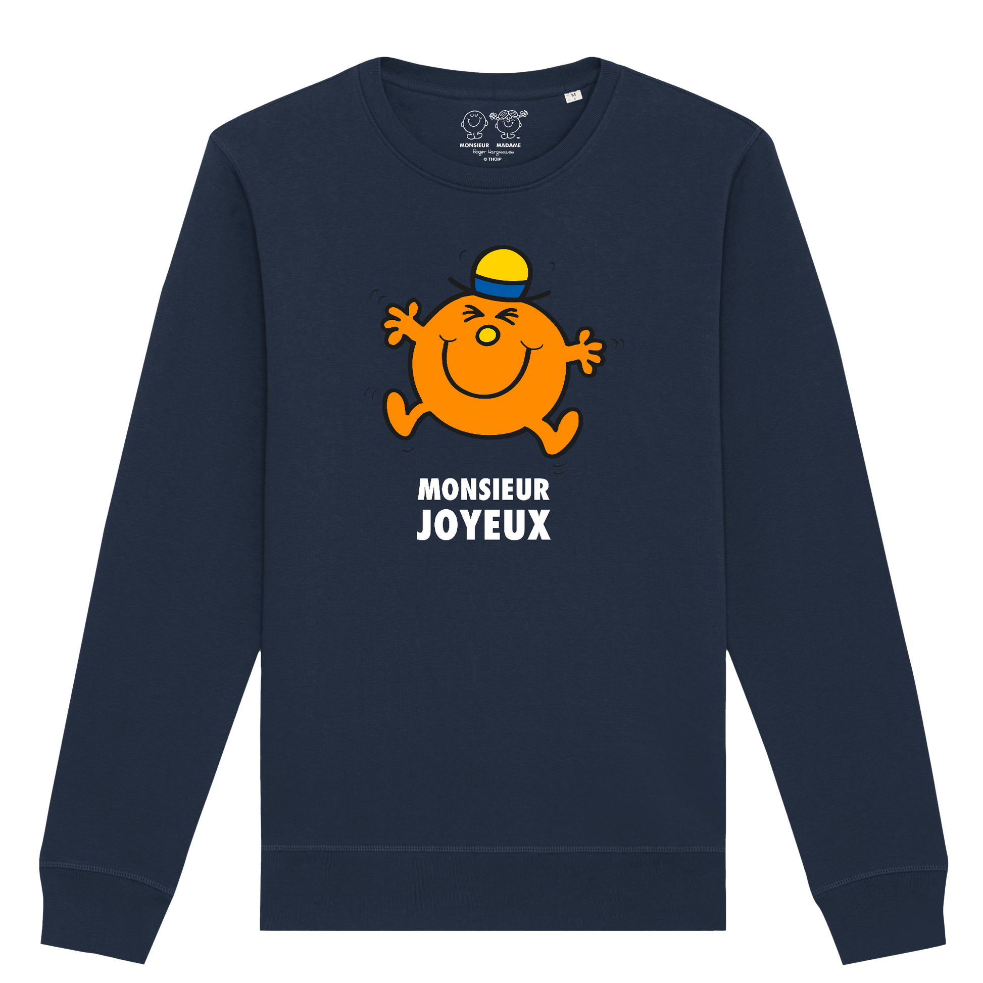 Sweatshirt Homme Monsieur Joyeux Monsieur Madame