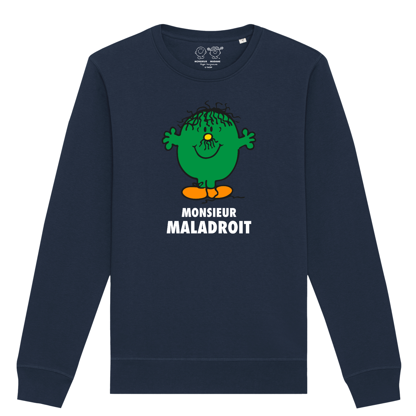 Sweatshirt Homme Monsieur Maladroit Monsieur Madame