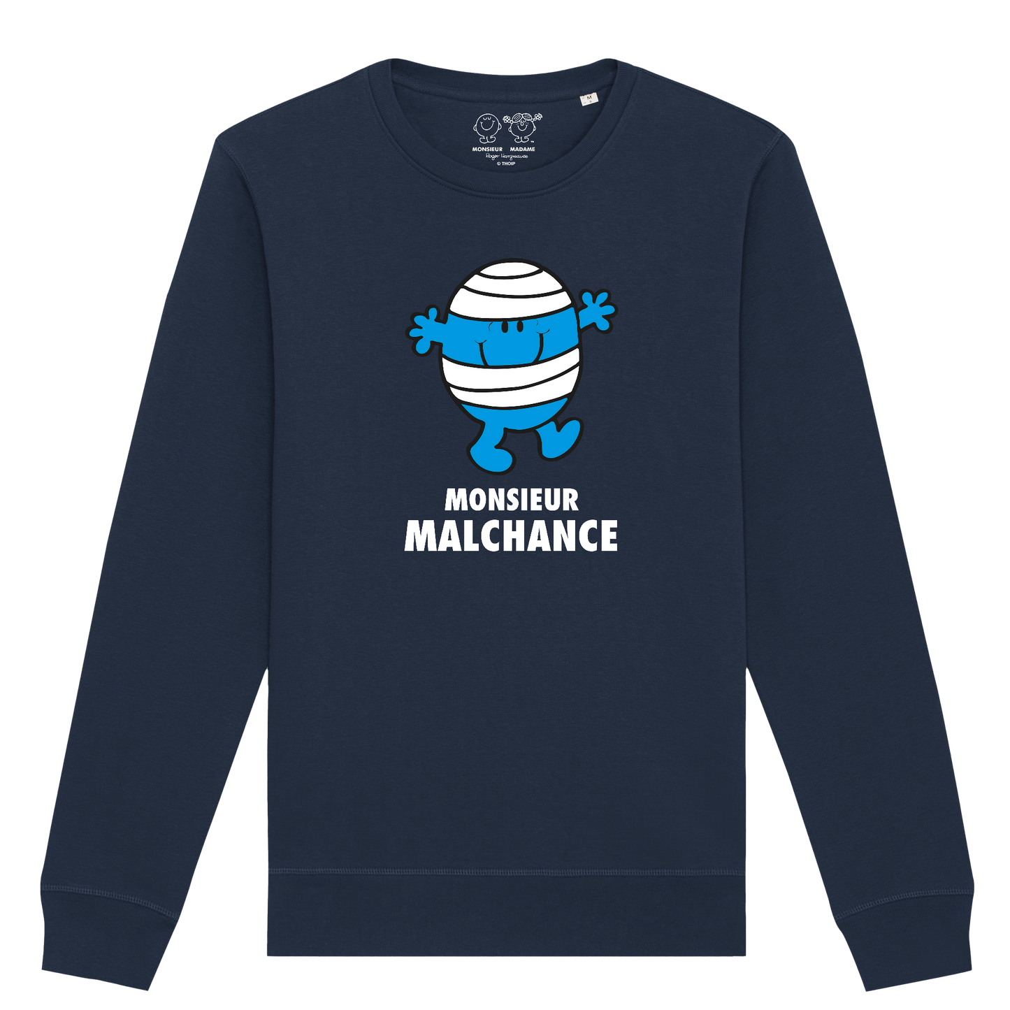 Sweatshirt Homme Monsieur Malchance Monsieur Madame