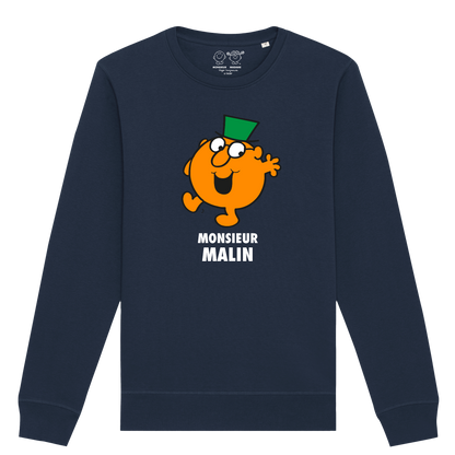 Sweatshirt Homme Monsieur Malin Monsieur Madame