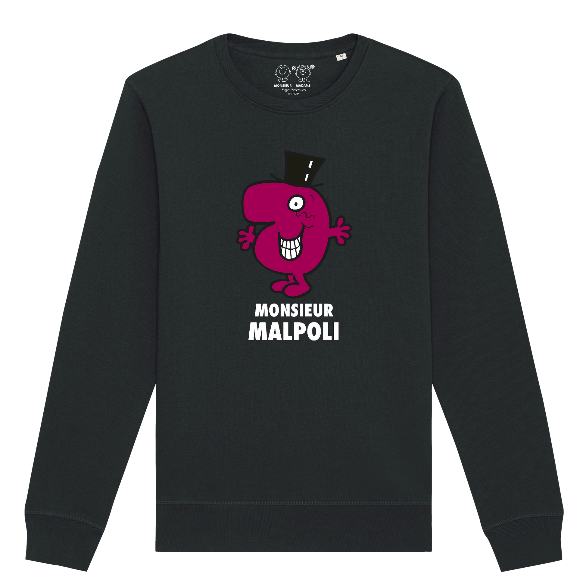 Sweatshirt Homme Monsieur Malpoli Monsieur Madame