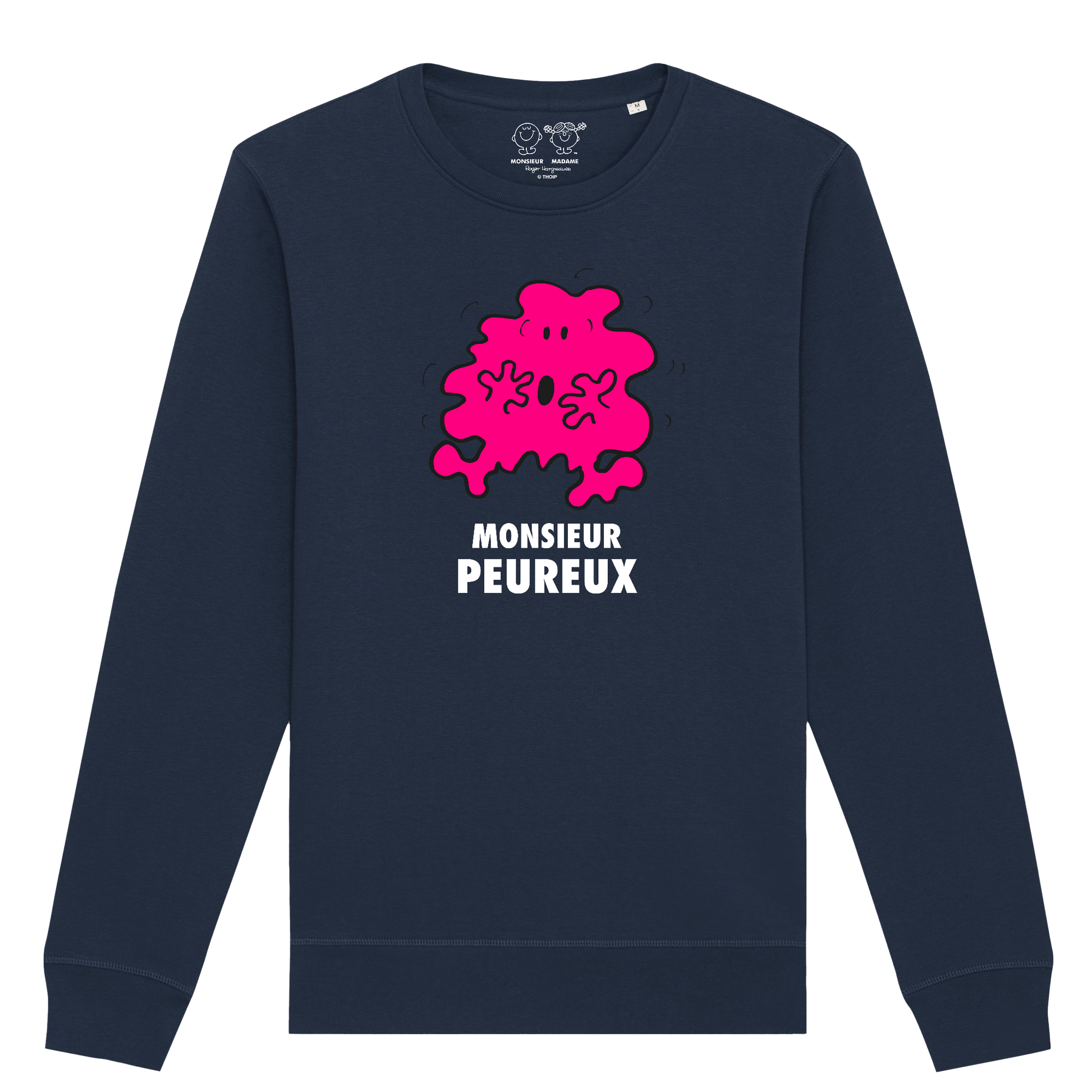 Sweatshirt Homme Monsieur Peureux Monsieur Madame