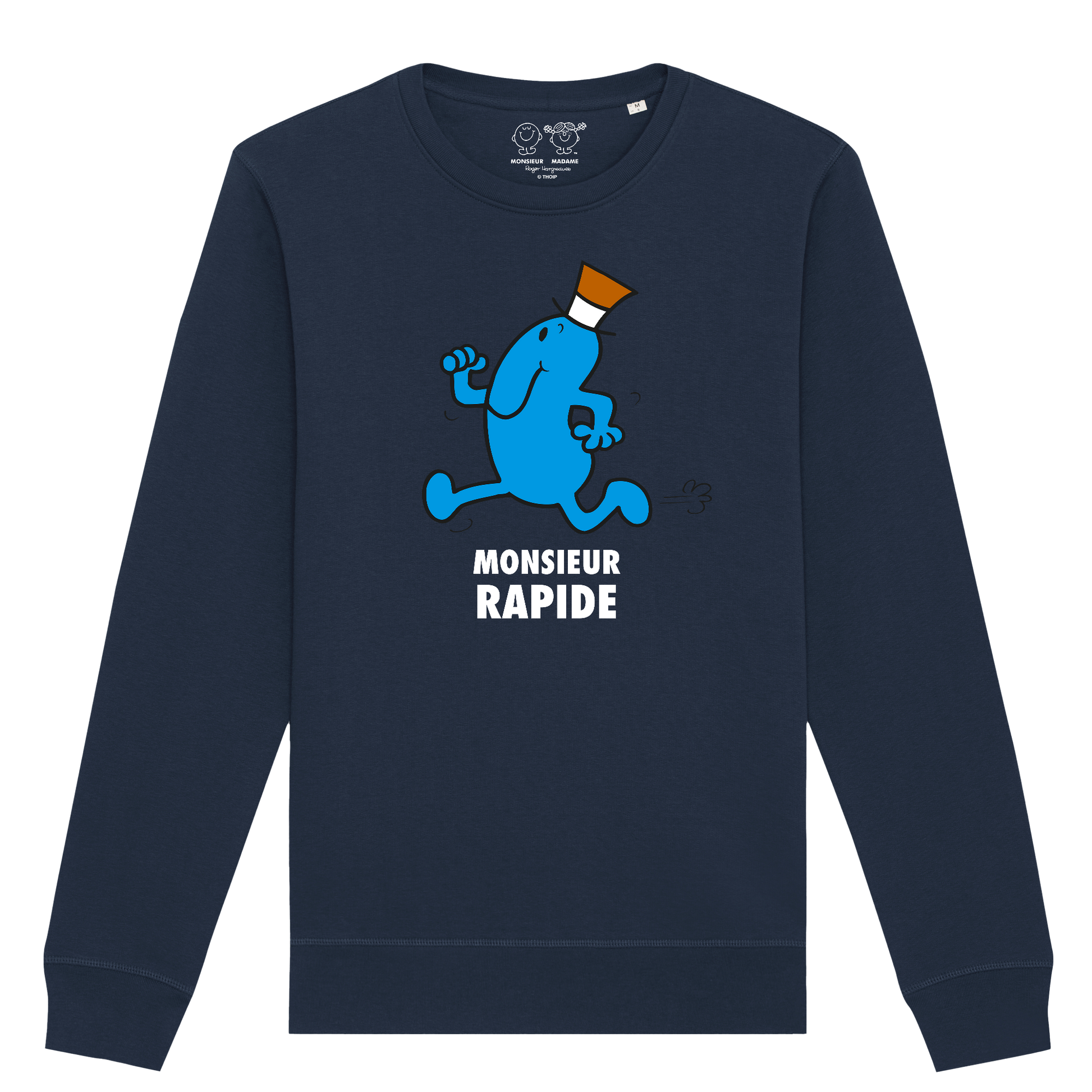 Sweatshirt Homme Monsieur Rapide Monsieur Madame