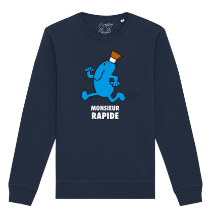 Sweatshirt Homme Monsieur Rapide Monsieur Madame