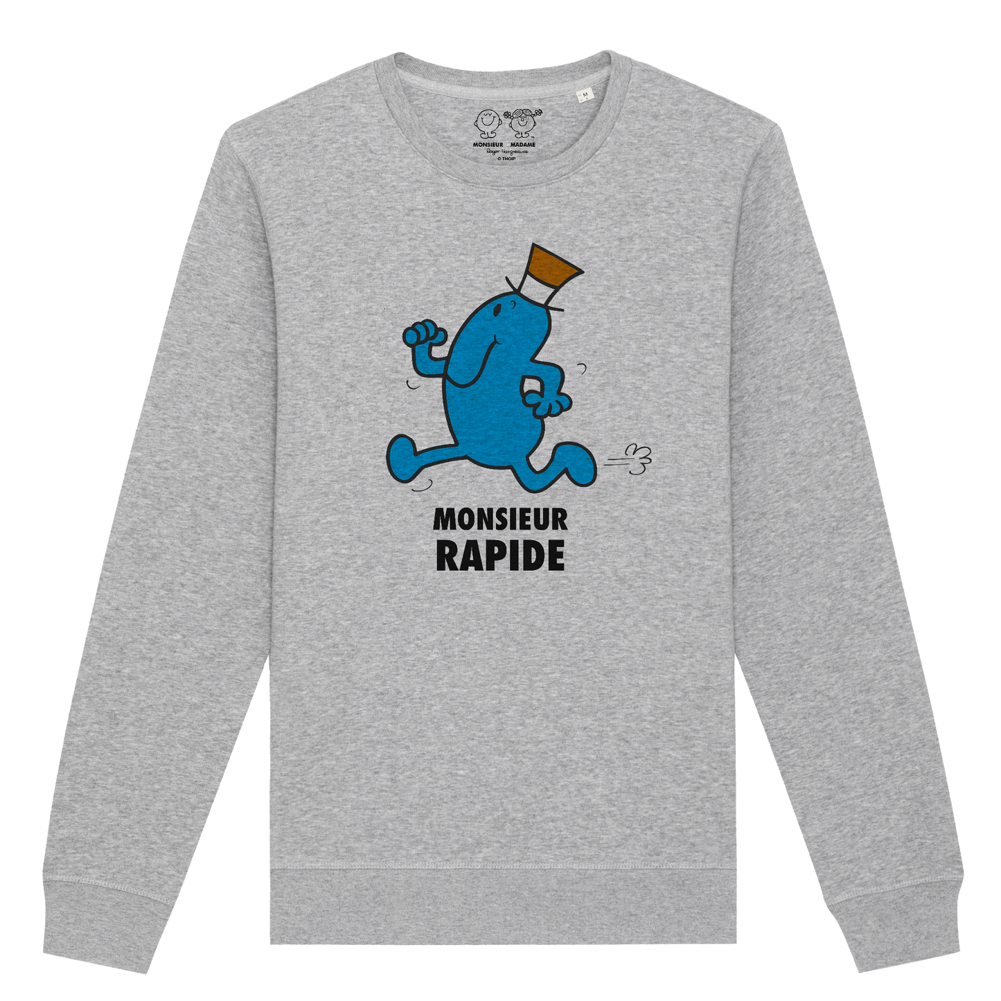 Sweatshirt Homme Monsieur Rapide Monsieur Madame