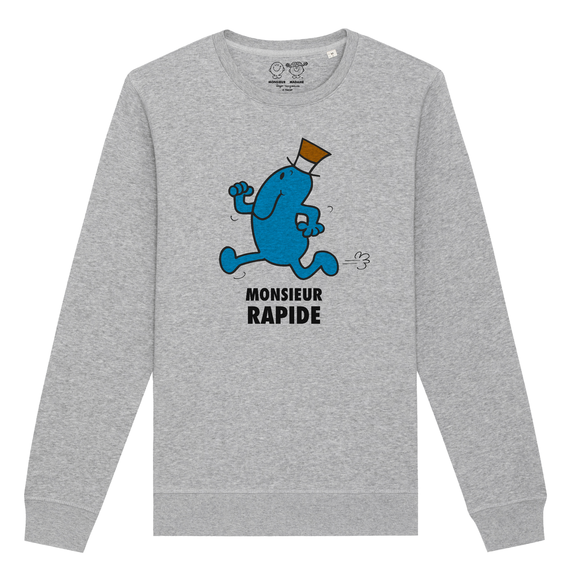 Sweatshirt Homme Monsieur Rapide Monsieur Madame