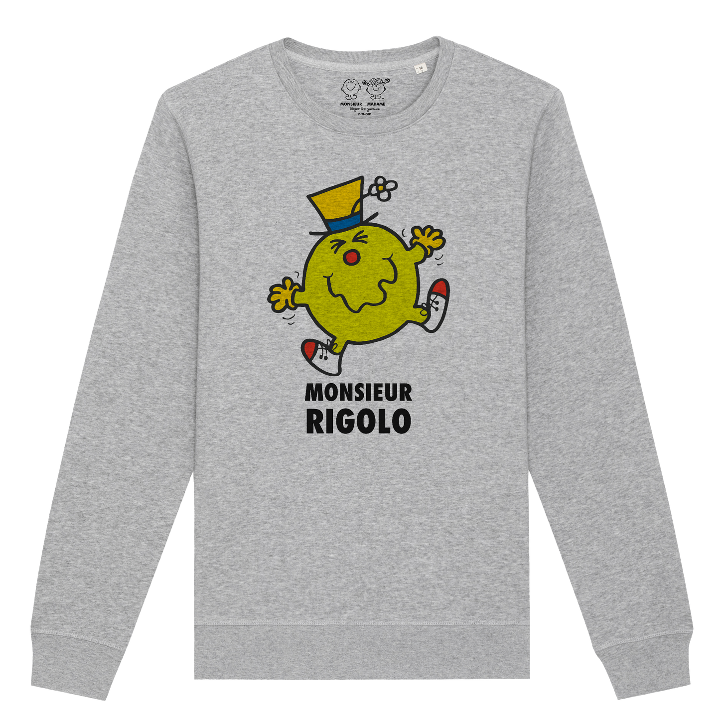 Sweatshirt Homme Monsieur Rigolo Monsieur Madame