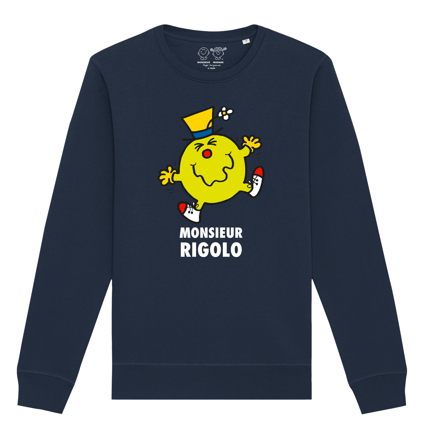 Sweatshirt Homme Monsieur Rigolo Monsieur Madame