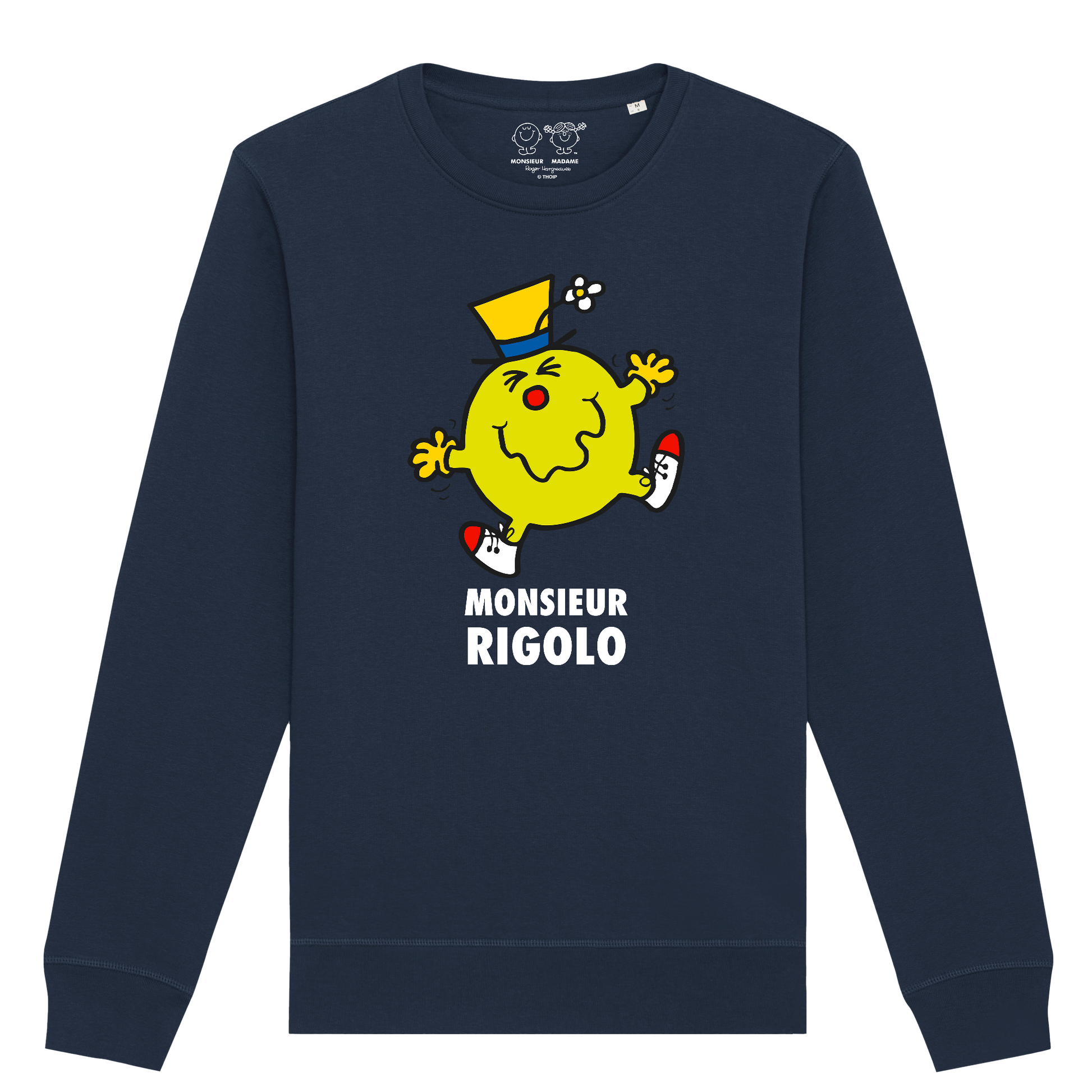 Sweatshirt Homme Monsieur Rigolo Monsieur Madame