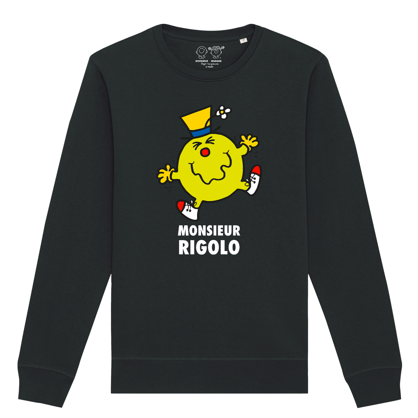 Sweatshirt Homme Monsieur Rigolo Monsieur Madame