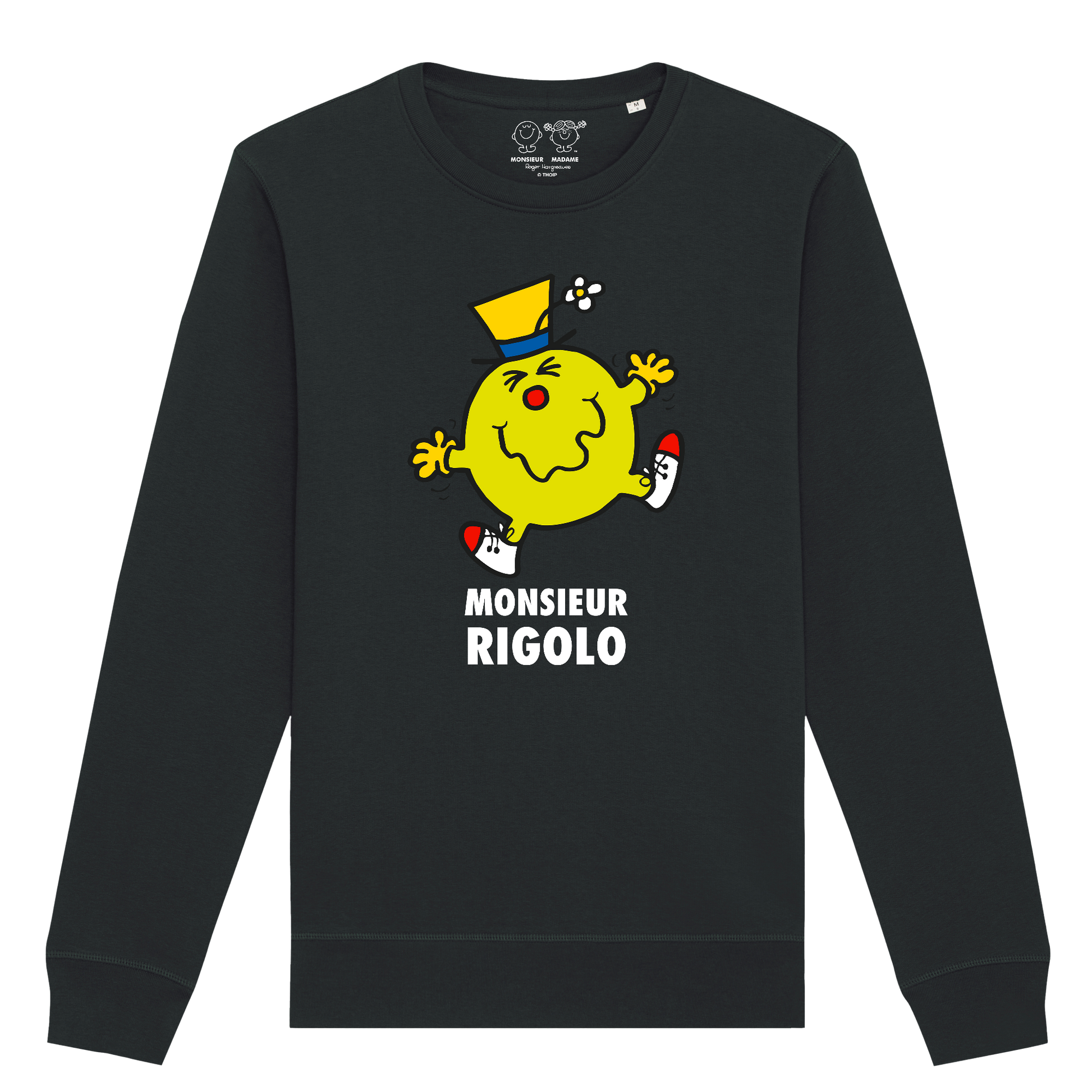 Sweatshirt Homme Monsieur Rigolo Monsieur Madame