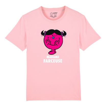 T-Shirt Femme Madame Farceuse Monsieur Madame