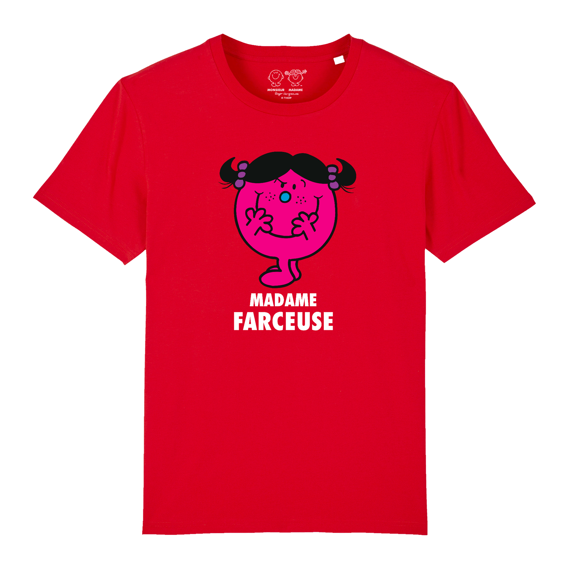 T-Shirt Femme Madame Farceuse Monsieur Madame