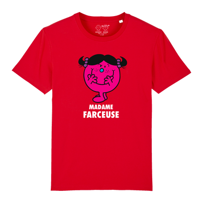 T-Shirt Femme Madame Farceuse Monsieur Madame