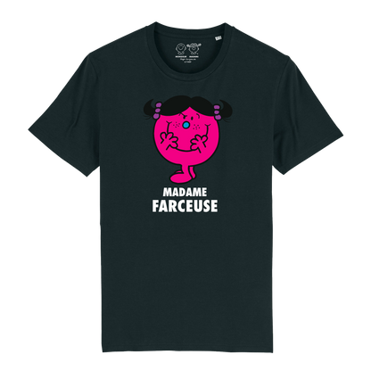 T-Shirt Femme Madame Farceuse Monsieur Madame