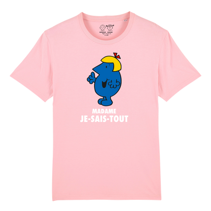 T-Shirt Femme Madame Je sais tout Monsieur Madame