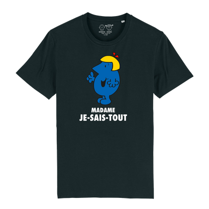 T-Shirt Femme Madame Je sais tout Monsieur Madame