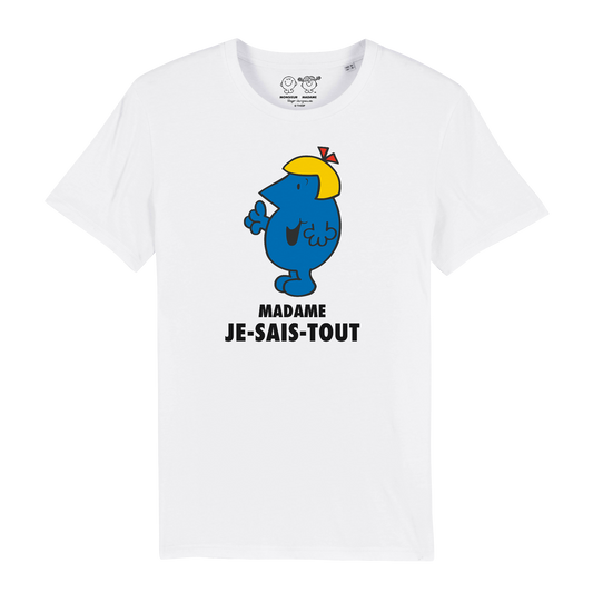 T-Shirt Femme Madame Je sais tout Monsieur Madame