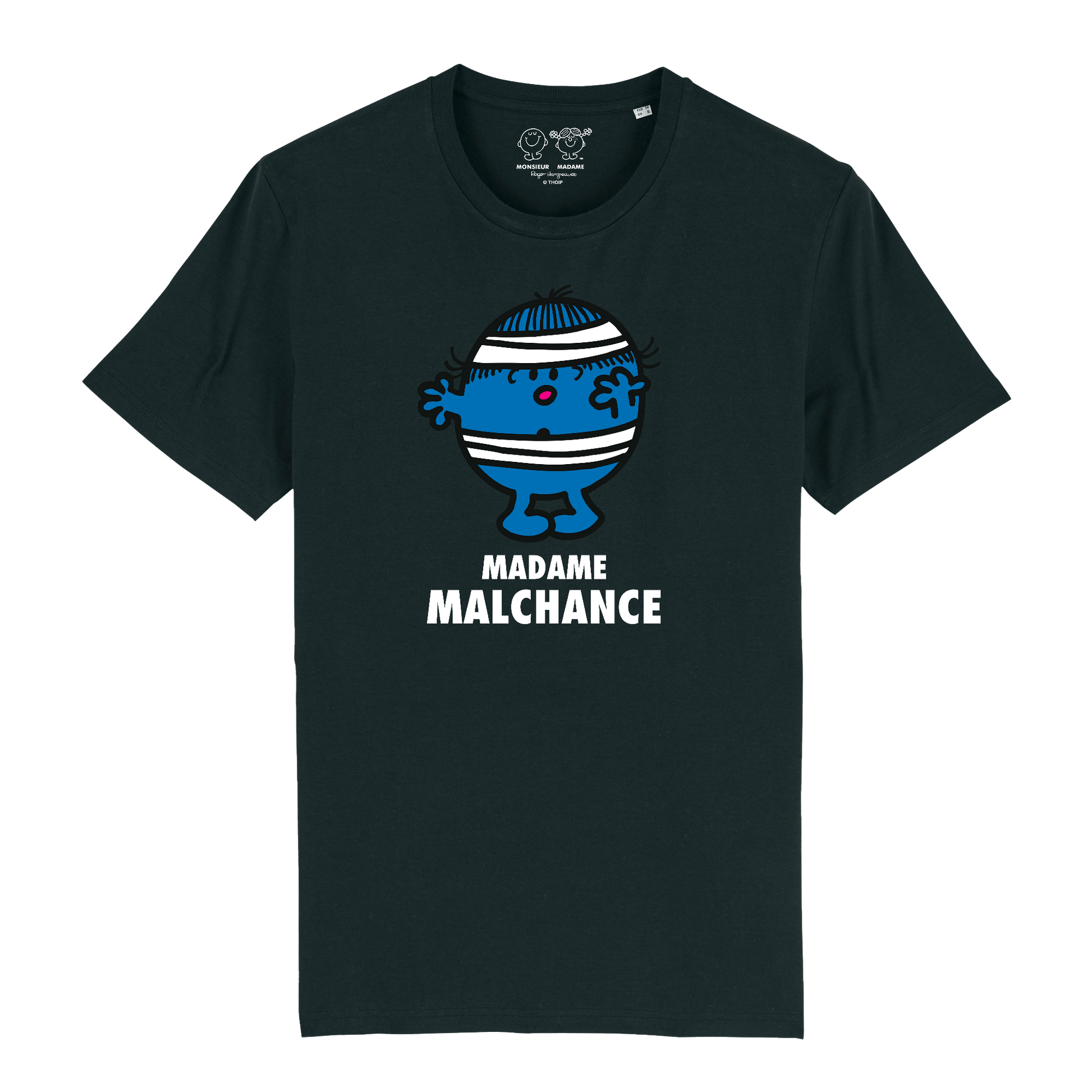 T-Shirt Femme Madame Malchance Monsieur Madame