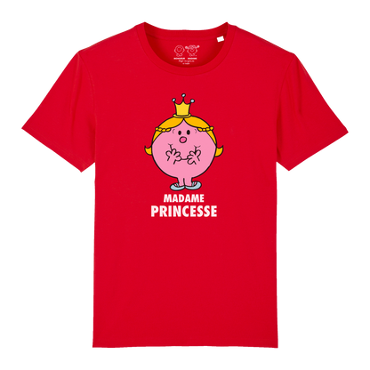 T-Shirt Femme Madame Princesse Monsieur Madame
