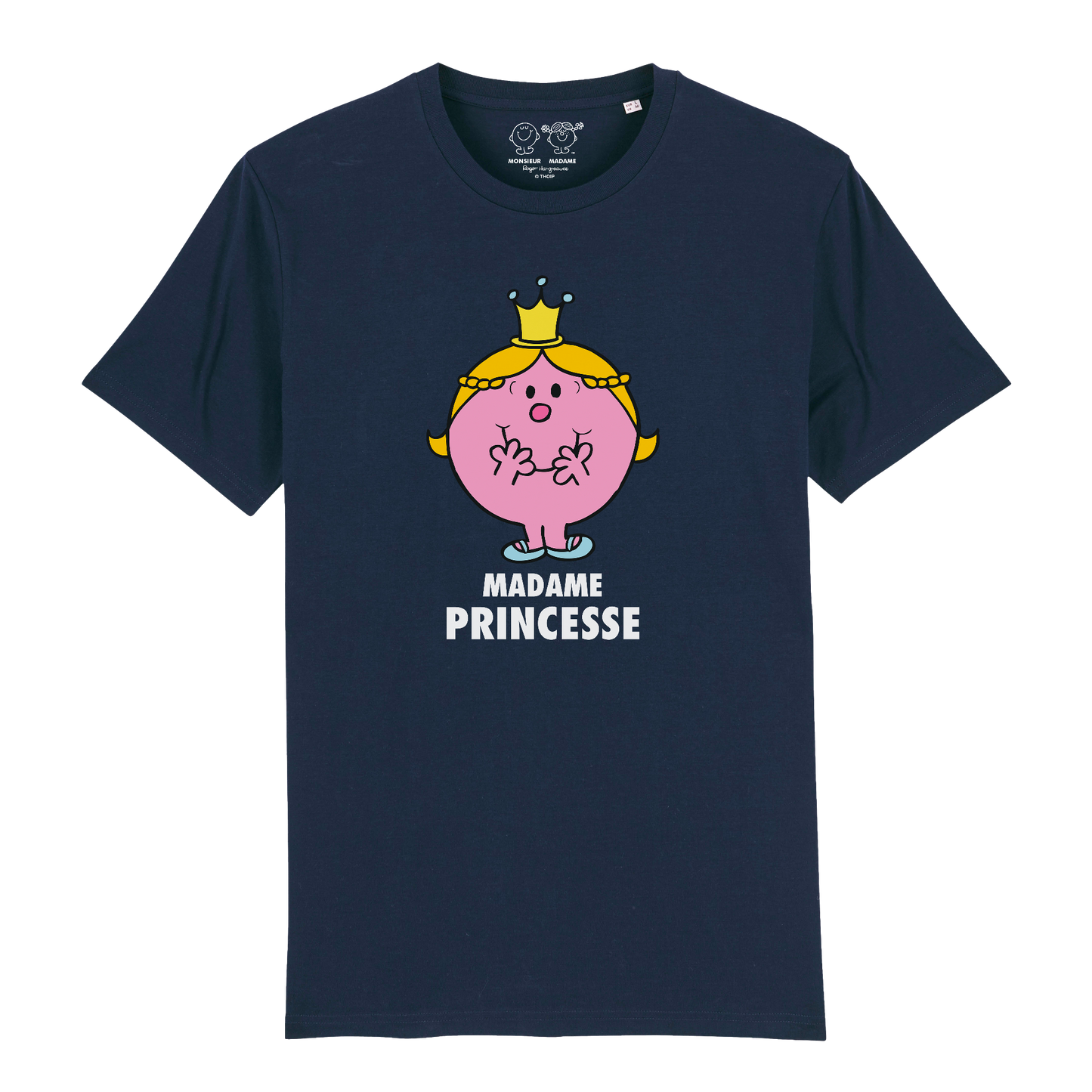 T-Shirt Femme Madame Princesse Monsieur Madame