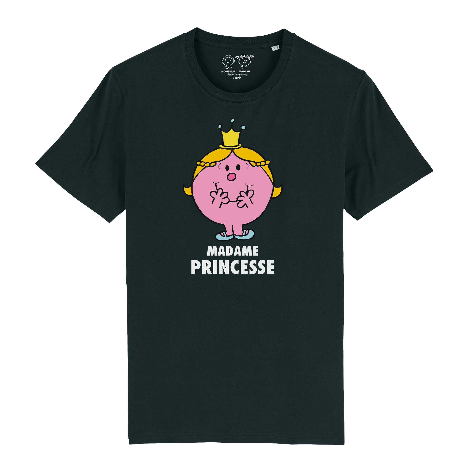 T-Shirt Femme Madame Princesse Monsieur Madame