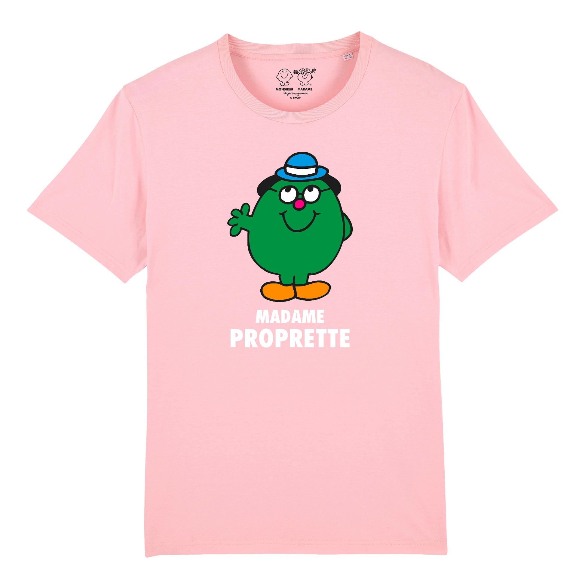 T-Shirt Femme Madame Proprette Monsieur Madame