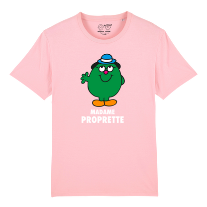T-Shirt Femme Madame Proprette Monsieur Madame