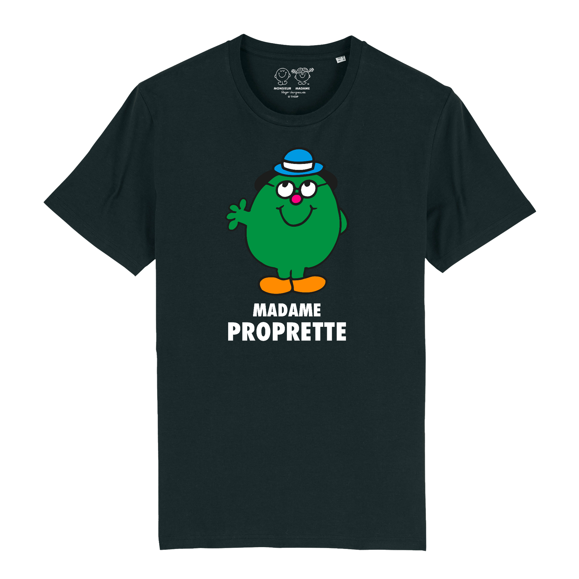T-Shirt Femme Madame Proprette Monsieur Madame