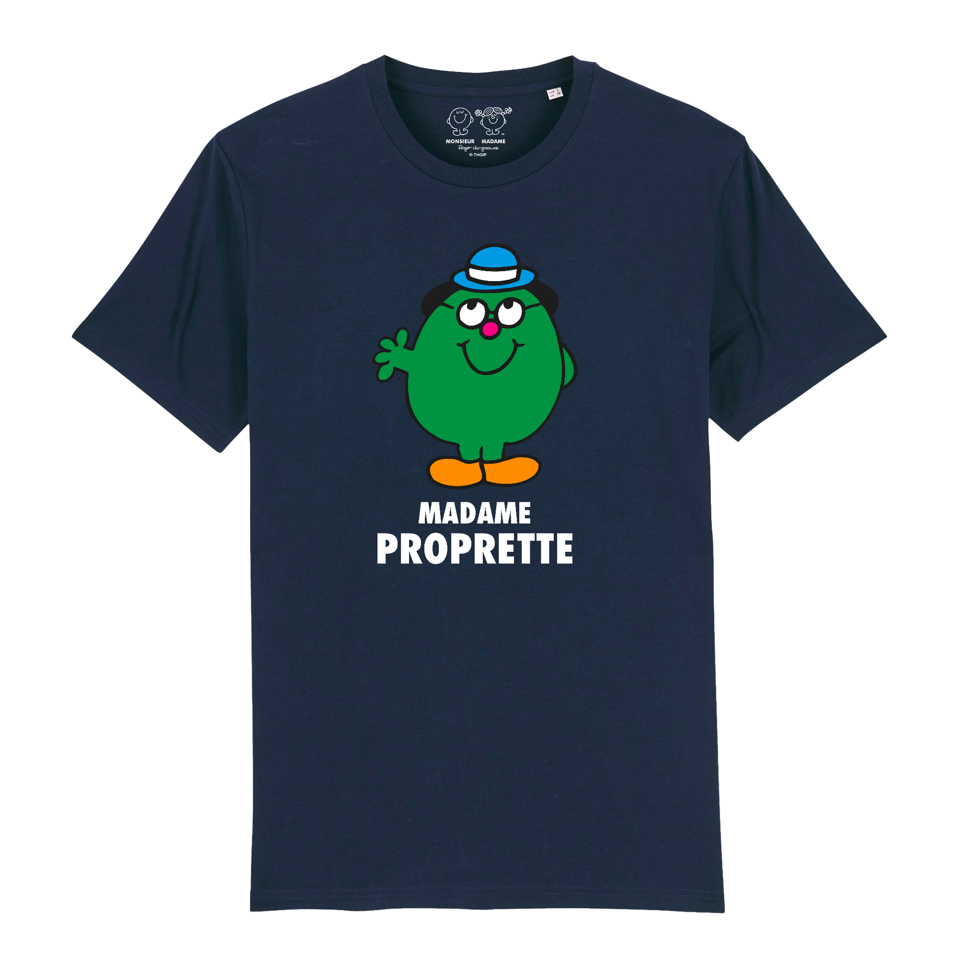 T-Shirt Femme Madame Proprette Monsieur Madame