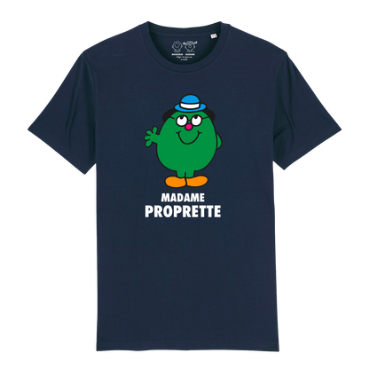 T-Shirt Femme Madame Proprette Monsieur Madame