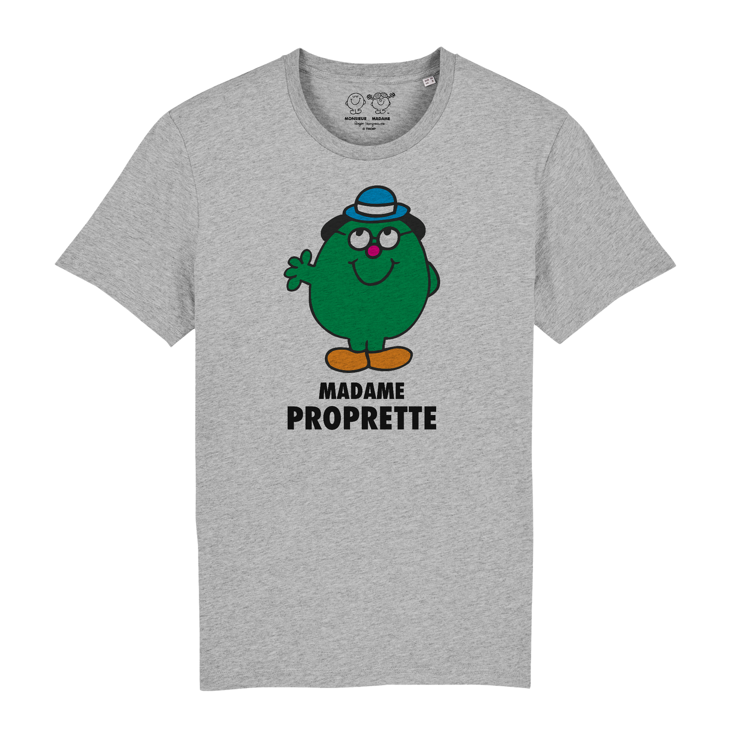 T-Shirt Femme Madame Proprette Monsieur Madame