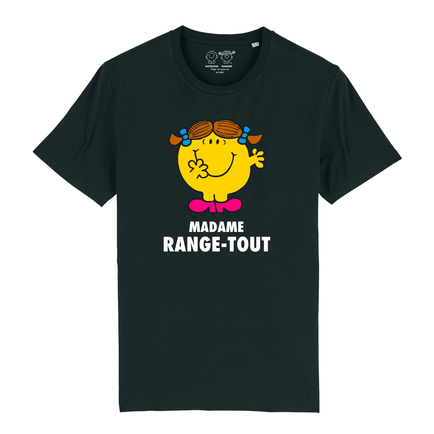 T-Shirt Femme Madame Range-tout Monsieur Madame