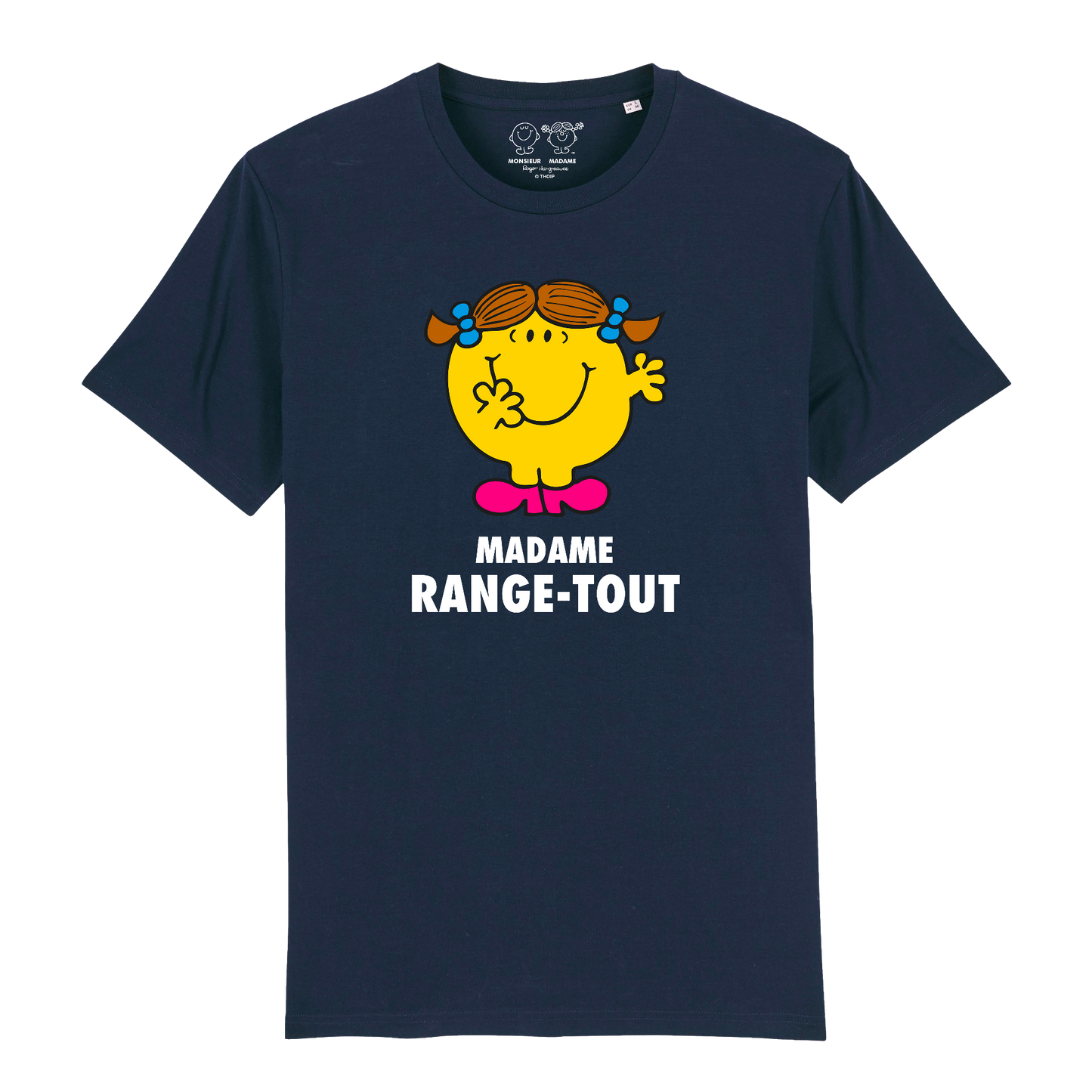 T-Shirt Femme Madame Range-tout Monsieur Madame