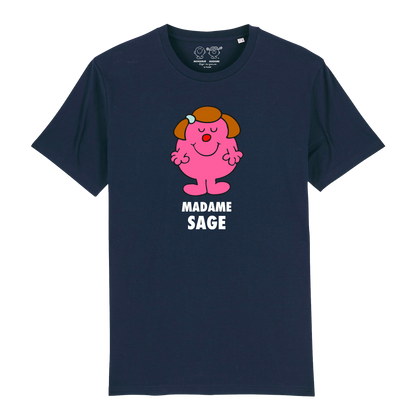 T-Shirt Femme Madame Sage Monsieur Madame