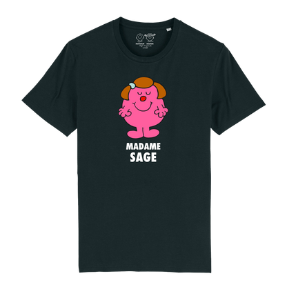T-Shirt Femme Madame Sage Monsieur Madame