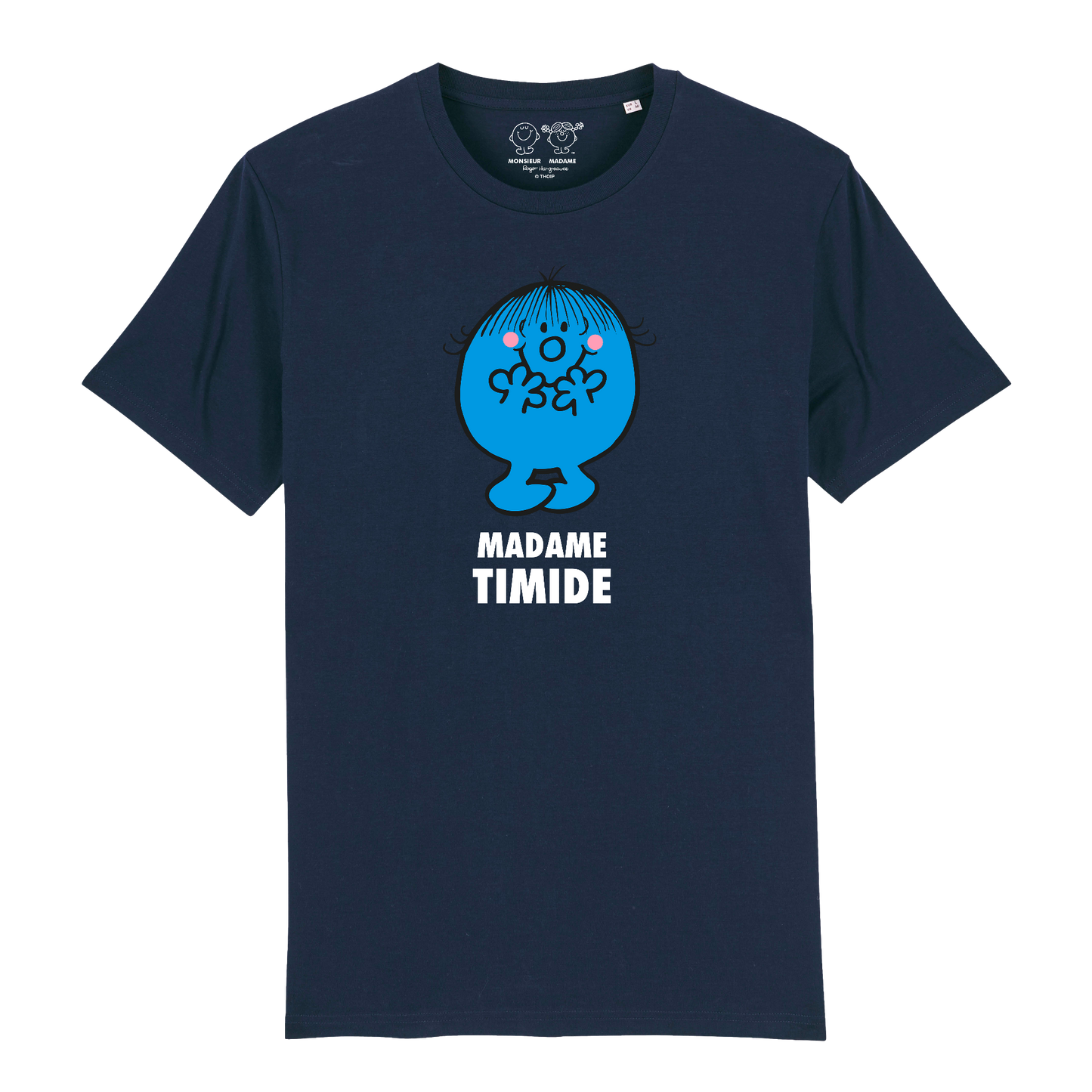 T-Shirt Femme Madame Timide Monsieur Madame