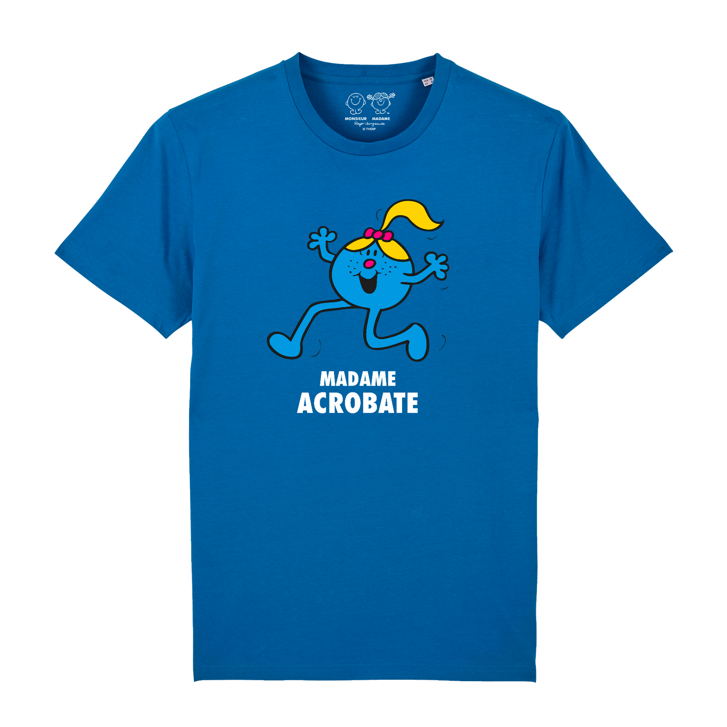 T-Shirt Fille Madame Acrobate Monsieur Madame