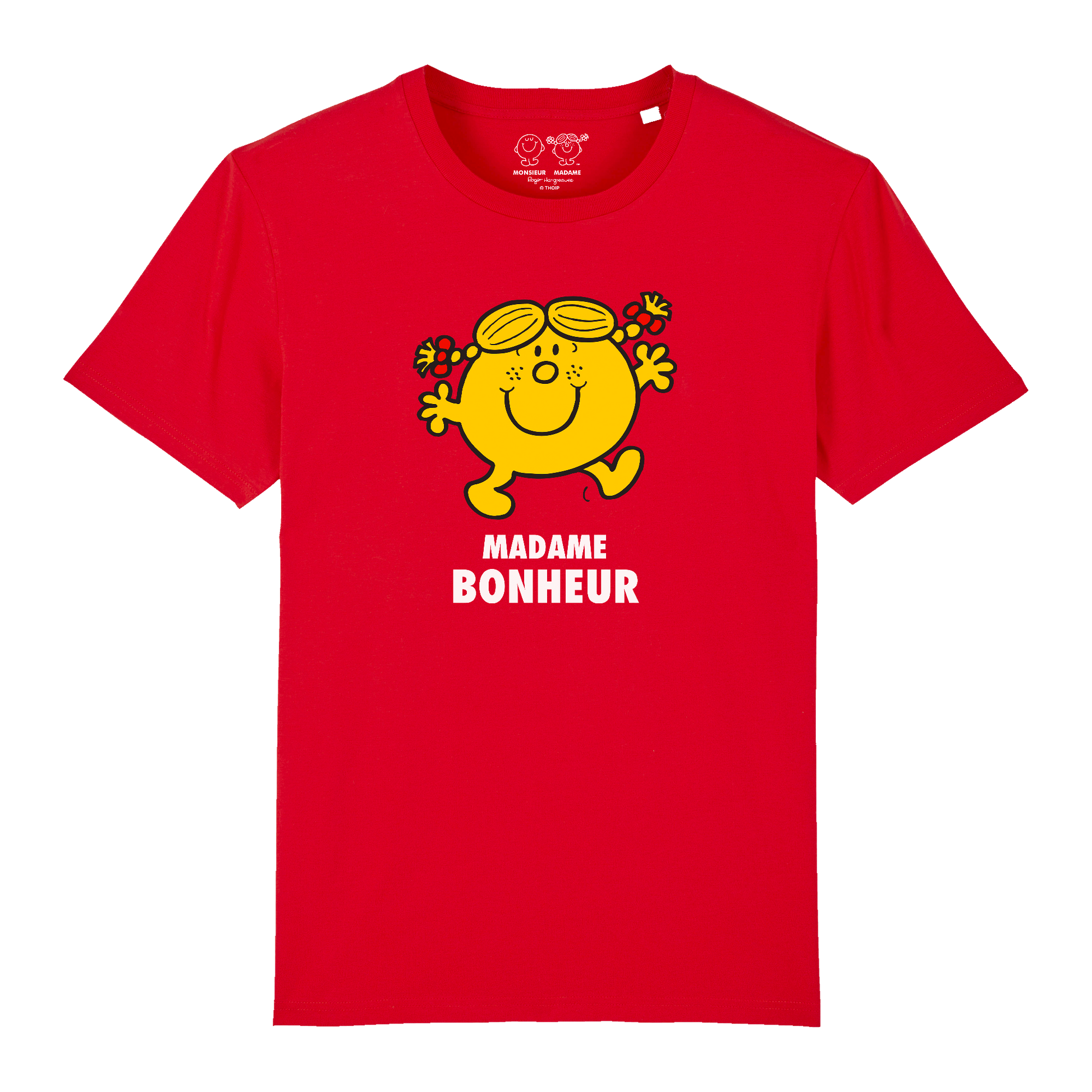 T-Shirt Fille Madame Bonheur Monsieur Madame