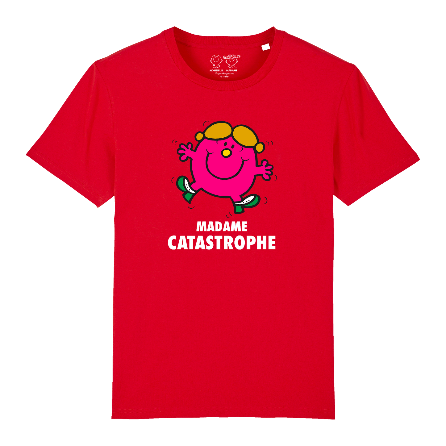 T-Shirt Fille Madame Catastrophe Monsieur Madame