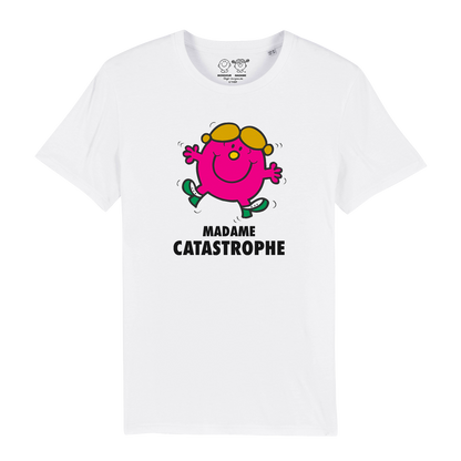 T-Shirt Fille Madame Catastrophe Monsieur Madame