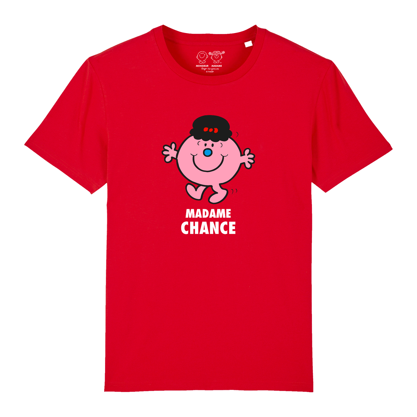 T-Shirt Fille Madame Chance Monsieur Madame