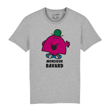 T-Shirt Homme Monsieur Bavard Monsieur Madame