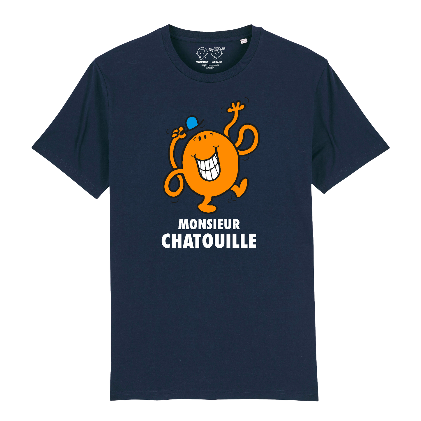 T-Shirt Homme Monsieur Chatouille Monsieur Madame