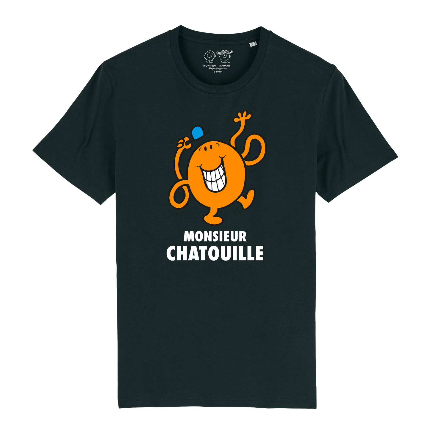 T-Shirt Homme Monsieur Chatouille Monsieur Madame